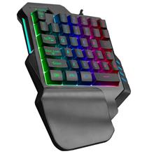 Everest Kb-R177 Salvo Siyah Usb Led Işıklı Q 35 Tuşlu Multimedya Mini Gaming Oyuncu Klavyes(300.10.20.0016)