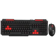 Everest Km-6825 Siyah Usb Kırmızı Tuşlu Türkçe Multimedia Klavye + Mouse Set(300.10.30.0057)