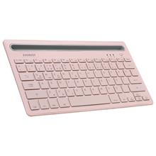 Everest Kb-Bt82 Pembe-Gri Bluetooth Ultra İnce+Şarjlı Q Mac-Win-Android-Ios Uyumlu Kablosuz Klavye(300.10.30.0071)