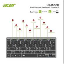Acer Okr220 Siyah Multidevice Dual Mode 2.4Ghz Bluetooth Klavye (Smart Tv)(Android)(300.10.30.0086)