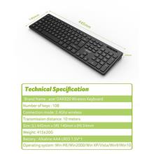Acer Oak-920 Siyah Kablosuz Klavye 2.4Ghz Caps Lock (Smart Tv- Wifi)(300.10.30.0090)