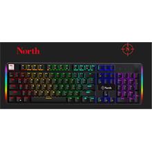North Shield Blue Switch Türkçe Q Rgb Mekanik Gaming Klavye (300.20.30.0167)