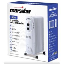 Marsstar B-08 11 Dilim Yağlı Radyatör 3 Kademe Isı Ayarı 2500W (300.45.10.0113)