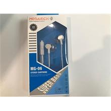 Megatech Mg-06 Beyazı Mikrofonlu Kulaklık(300.70.20.0063)