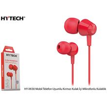 Hytech Hy-Xk30 Mobil Telefon Uyumlu Kırmızı Kulak İçi Mikrofonlu Kulaklık(300.70.30.0015)