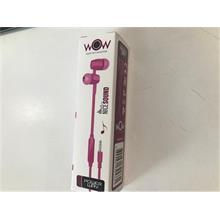 Powerway Wow Pink Kulak İçi Mikrofonlu Ses Kontrolli Kulaklık(300.70.30.0189)