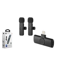 Hadron Hdx2786 Kablosuz  Çift Yaka Mikrofonlu  Lighting Son Derece Hassas 20 Metre Erişilebilir (300.70.40.0101)