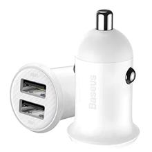 Baseus Ccallp-02 Grain Pro Araç İçi Şarj Cihazı Beyaz(300.70.40.0118)