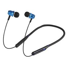 Asonic As-Xbk65 Siyah-Mavi Boyun Askılı Mıknatıslı Bluetooth+ Tf Kart Spor Kulak İçi Kulaklık(300.70.40.0206)