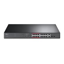 Tp-Link Tl-Sl1218Mp 16 Port 10-100 Poe+ 2 Port 10-100-1000 Mbps Switch 2 Port Sfp Çelik Kasa(400.40.10.0032)