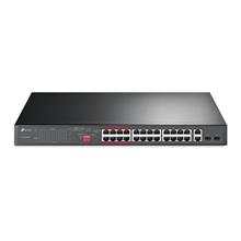 Tp-Link Tl-Sl1226P 24 Port 10-100 Mbps Poe+ 2 Port 10-100-1000 Mbps Switch 2 Port Sfp Çelik Kasa(400.40.10.0083)