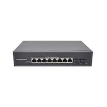 Nova Nvc-Pseg0822 8 Port Poe+ 10-100-1000 Mbps 2 Port 10-100-1000 Mbps Uplink 2 Port Sfp Switch 120W(400.40.10.0273)