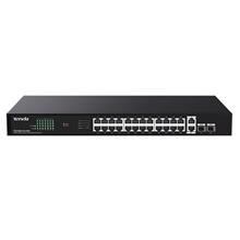 Tenda Teg1128P-24-410W 24 Port Poe+ 10-100-1000 2 Port Sfp 2 Port Uplink Switch Çelik Kasa(400.40.10.0295)