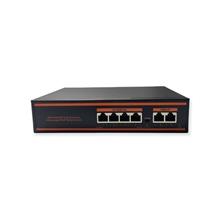 Nova Nd1Pg0421A 4 Port Poe+ 10-100-1000 Mbps 2 Port 10-100-1000 Uplink 1 Port Sfp Switch 78W(400.40.10.0326)