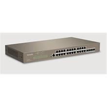 Tenda Teg3328F 24 Port 10-100-1000 Switch 4 Port Sfp L2 Çelik Kasa Rack Mount(400.40.10.0338)