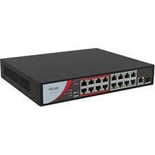 Hilook Ns-0318P-130(B) 16 Port 10-100 Poe Switch 1X1000 Mbps Rj45 Port, 1X1000 Mbps Sfp (400.40.10.0341)