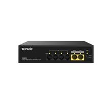 Tenda S106Pc 6 Port 4 Port Poe+ 10-100 Mbps + 2 Port Uplink Switch Çelik Kasa Rack Mount(400.40.10.0367)