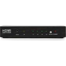 Dark Dk Hd Sw4X1K 4 Giriş - 1 Çıkış Kumandalı Hdmı 4K Switch (400.60.20.0042)