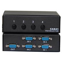 Vcom Dd174 4-1 Port Manuel 350Mhz Metal Vga Switch(400.60.20.0094)