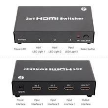Vcom Dd433 3-1 Port 1.4V 3D Metal Hdmi Switch(400.60.20.0112)