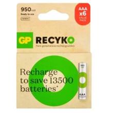 Gp Aaa 950 Mah Şarjlı İnce Kalem Pil 4+2Li Paket Gp100Aaahce4-2Bb(420.10.10.0001)