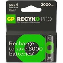 Gp Aa 2100 Mah Şarjlı Kalem Pil 4Lü Paket Recyko Pro Gp210Aahcbem-2Gb4(420.10.10.0009)