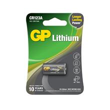 Gp Cr123A 3V Lityum Tekli Paket Pil (Gpcr123A-U1) Fotoğraf Makinesi Pili(420.10.35.0005)