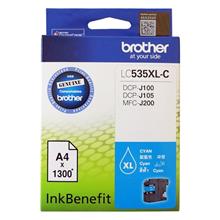 Brother Lc535Xlc Cyan Mavi 1.300 Sayfa Kartuş Dcp-J105 Mfc-J200(450.10.20.0011)