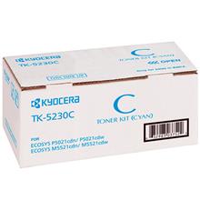 Kyocera Tk-5230C Cyan Mavi Orjinal Fotokopi Toneri Ecosys M5521Cdn-5521Cdw P5021Cdn-5021Cdw 2.200 Sa(450.20.10.0133)