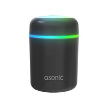 Asonic Hn21 Matte Gri 2W 300Ml Kapasiteli 4 Saat Çalışabilir Rgb Mini Oda Nemlendirici(470.10.10.0036)