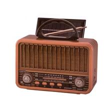 Everton Rt-834 Bluetooth Radyo-Tf Card-Usb-Kumandalı Nostaljik Radyo Solar Güneş Panelli(550.20.20.0122)