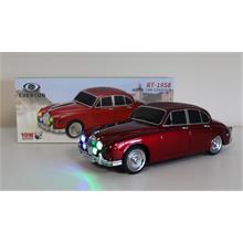Everton Rt-1958 Kırmızı Arabalı  Bluetooth Fm-Usb-Tf-Aux Şarjlı Nostaljik Radyo(550.20.20.0143)