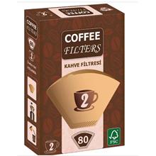 Coffee Filters Filtre Kahve Kağıdı 1X4 2 Numara 80Li(600.20.60.0004)