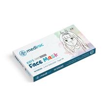 Mediroc (Wexta) (Kız-Erkek) Beyaz Stl3Ply Melt Blown Koruyucu Çocuk  Maskesi 10Lu(650.60.10.0016)
