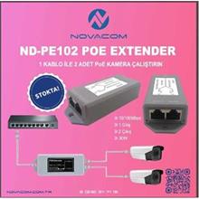 Nova Nd-Pe102Gw Poe Extender 10-100-1000 Mbps 1 İnput 2 Output 30W Dış Ortam(700.50.10.0090)