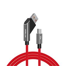 Hytech Hy-X215 3A Micro Usb 1M Kırmızı Data + Sarj Kablosu(750.60.25.0123)