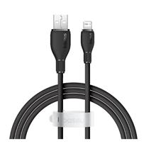 Baseus Pudding Usb-A Light 2.4A Kablo 1.2M Siyah (P10355700111-00)(750.60.35.0142)