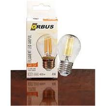 Orbus Orb-Gc45 Mum 4W E27 Şeffaf Dekoratif Led Filament Ampul (800.10.40.0006)