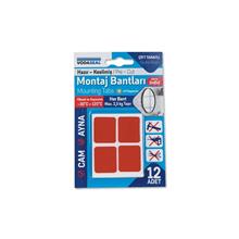 Vodaseal Montoj Bandı Hazır Kesilmiş 12Li Şeffaf (800.60.20.0051)