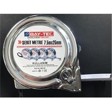 Bay-Tec Mk4148 7.5Mt 25Mm Krom Şerit Metre (800.60.50.0031)