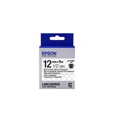 Epson Lk-4Tbn Şeffaf Üzeri Siyah 12Mm 9Metre Etiket(850.50.40.0058)