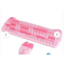 Ndeed Sevimli Kedi Kablosuz Klavye Ve Mouse Bluetooth Set (900.40.30.0152)