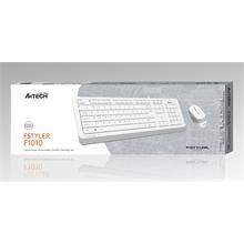 A4 Tech F1010 Q Usb Beyaz Fn-Mm Klv+Optik Mouse Set(900.40.30.0231)