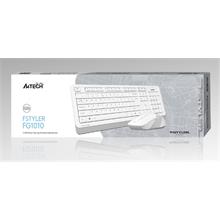 A4 Tech Fg1010 2.4G Beyaz Q Fn-Mm Klv+Optik Mouse Set(900.40.30.0235)