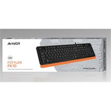 A4 Tech Fk10 Q Usb Fsytyler Turuncu Tr Fn-Mmedya Klavye(900.40.30.0246)