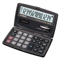 Casio Sl-240Lb 14 Hane Cep Tipi Kapaklı Hesap Makinesi(950.10.10.0115)