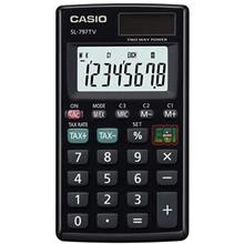 Casio Sl-797Tv-Bk 8 Hane Siyah Cep Tipi Hesap Makinesi(950.10.10.0118)