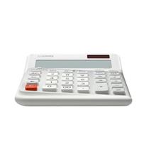 Casio De-12E-We Beyaz 12 Hane Masa Üstü Ergonomik Tuşlu Hesap Makinesi(950.10.10.0166)