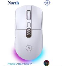 North Odin Pro Wl Beyaz 26K Dpı 750 Ips 70G Ultralight Rgb Kablosuz Gaming Mouse (950.15.10.0120)