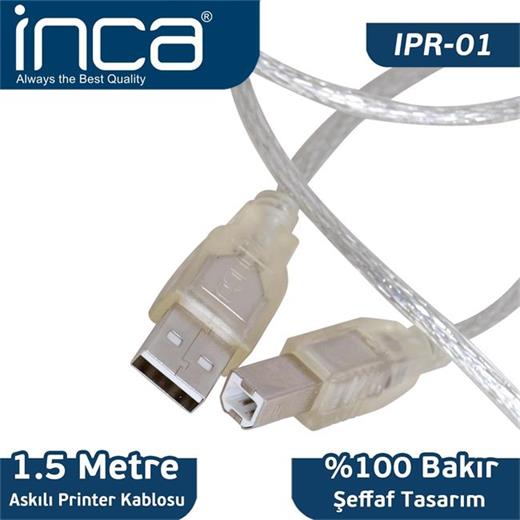 Inca Ipr-01 Usb 2.0 1.5M Yazıcı Kablosu 